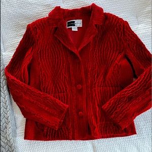 Beautiful cardigan. Size Med. Rhonda Stark brand.